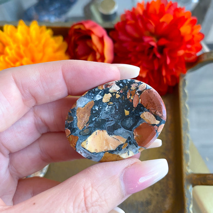 Maligano Jasper Worry Stone - Choose Your Piece