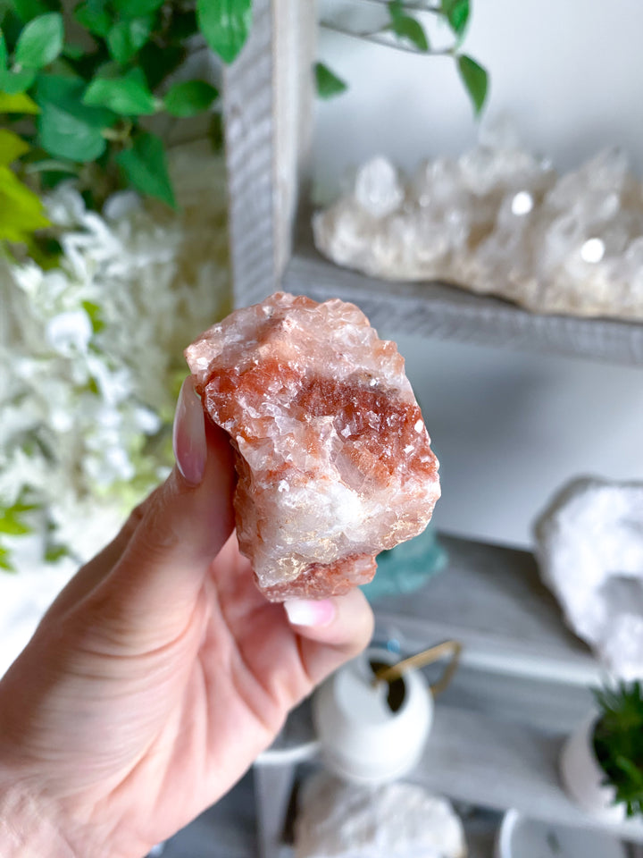 Raw Red Calcite Chunk