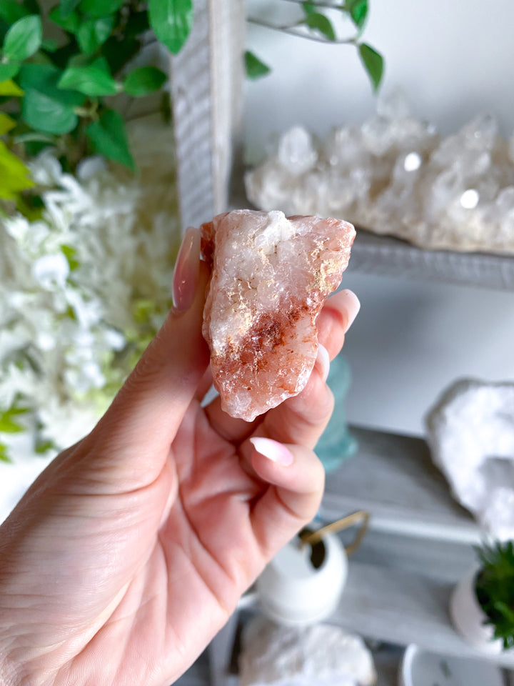 Raw Red Calcite Chunk