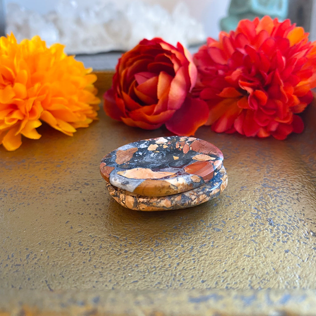 Maligano Jasper Worry Stone - Choose Your Piece