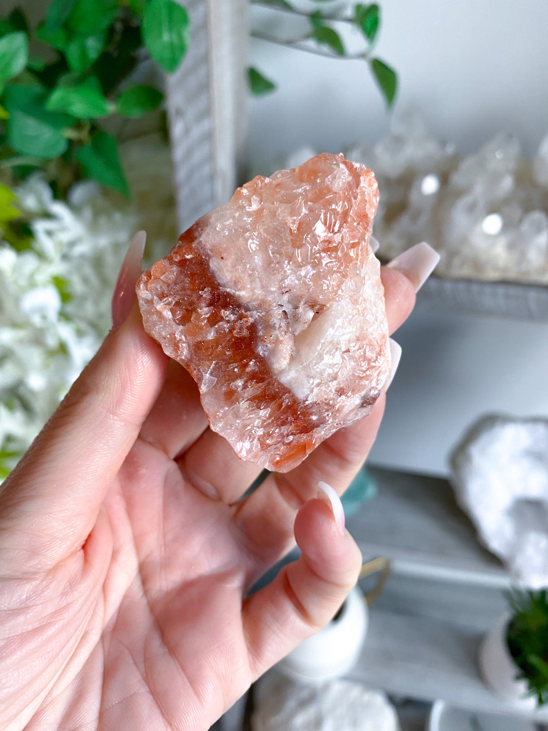 Raw Red Calcite Chunk
