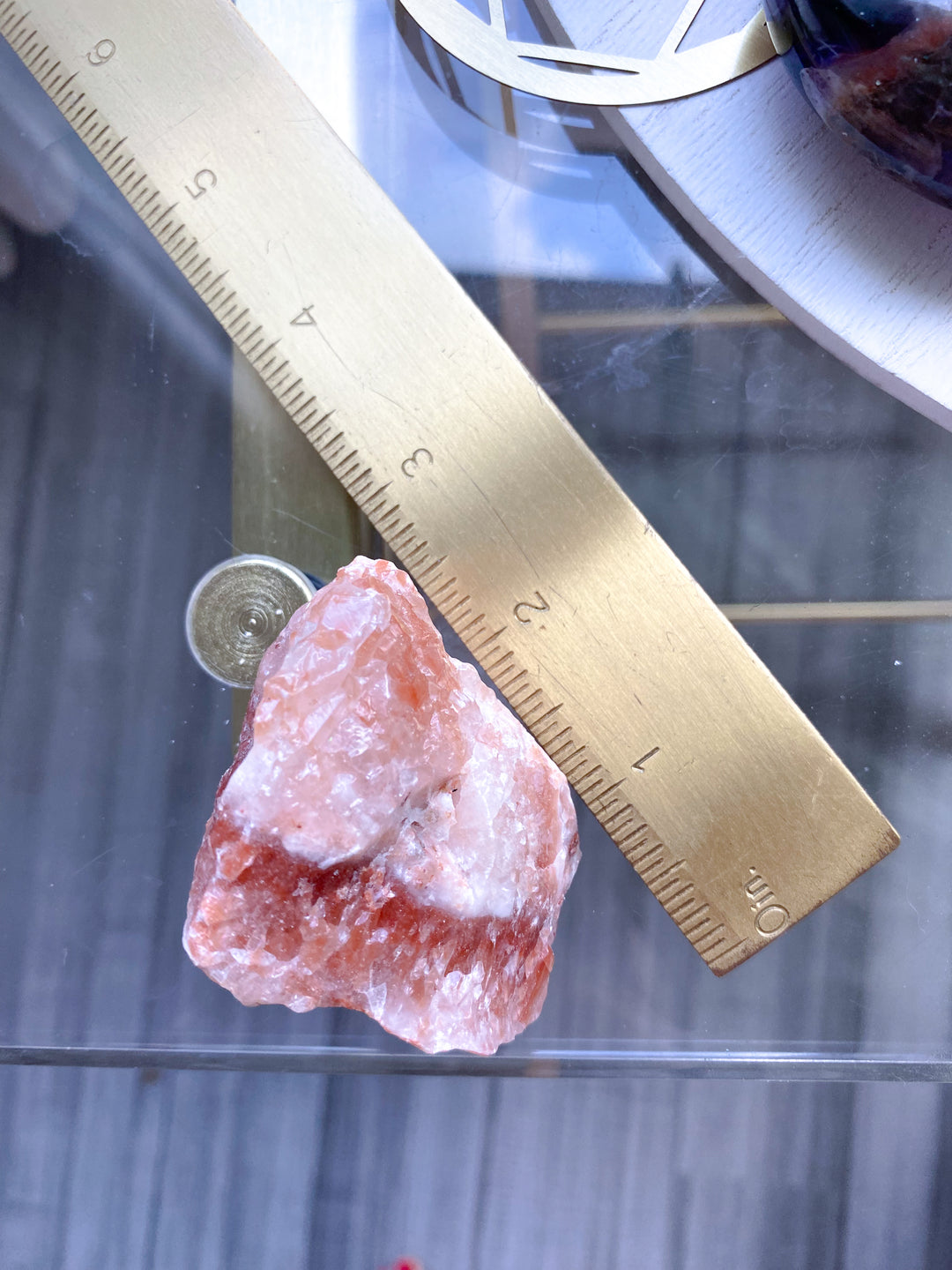 Raw Red Calcite Chunk