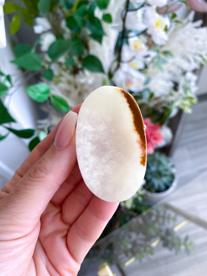 Large Green Onyx Worry Stone