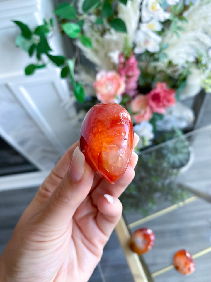 Carnelian Pebble Palm