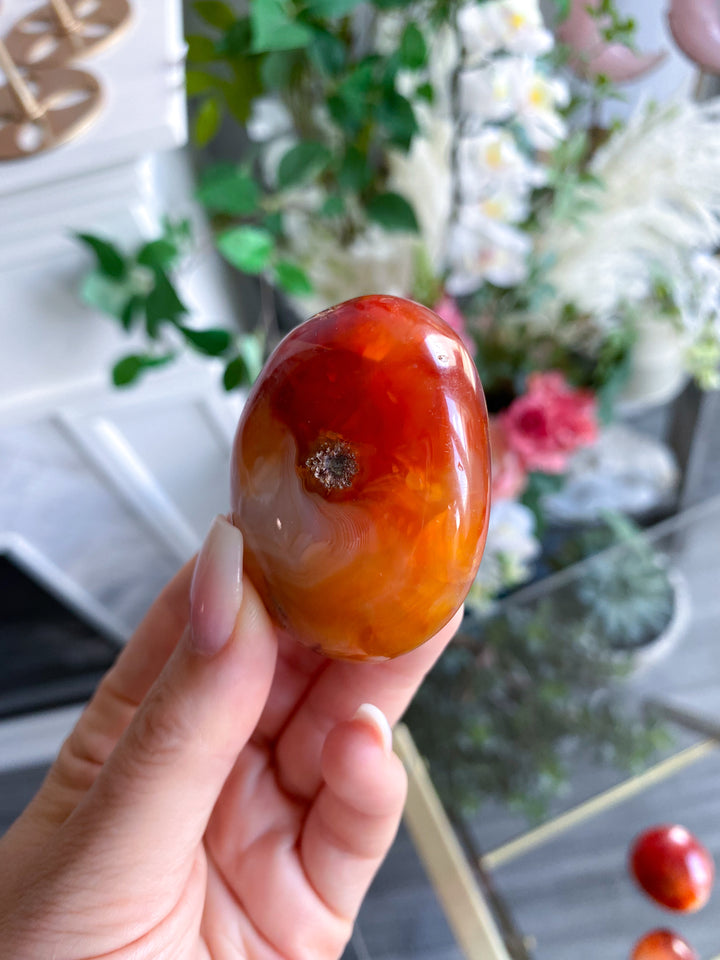 Carnelian Pebble Palm