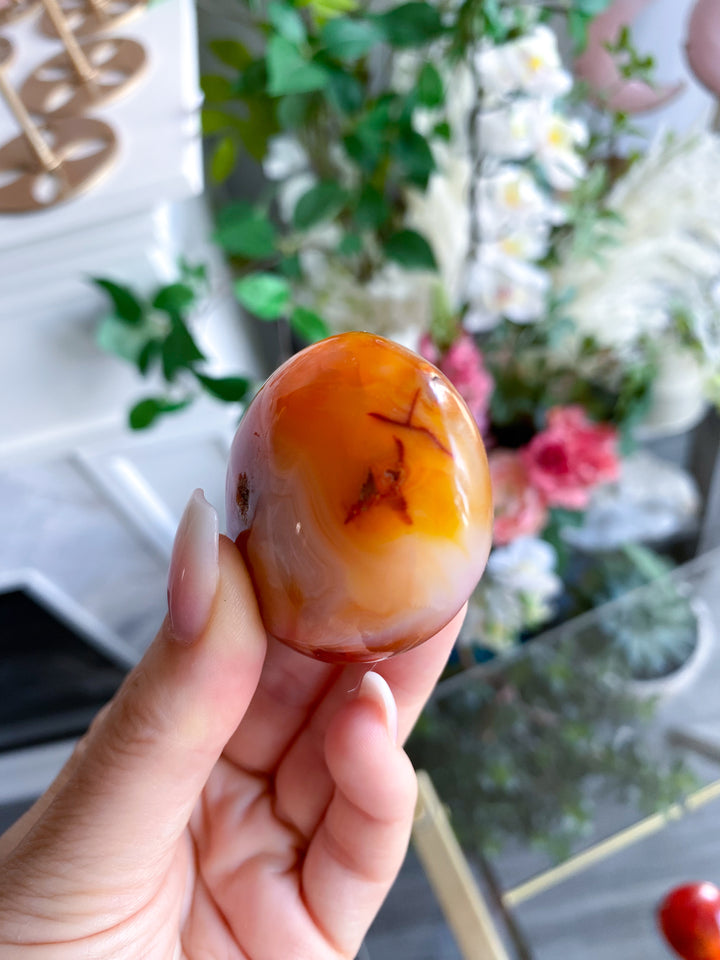 Carnelian Pebble Palm