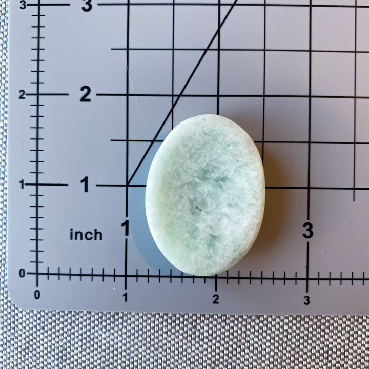 Pale Amazonite Worry Stone 