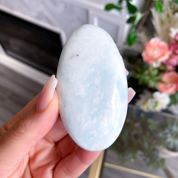 Imperfect Caribbean Calcite Palm Stone 