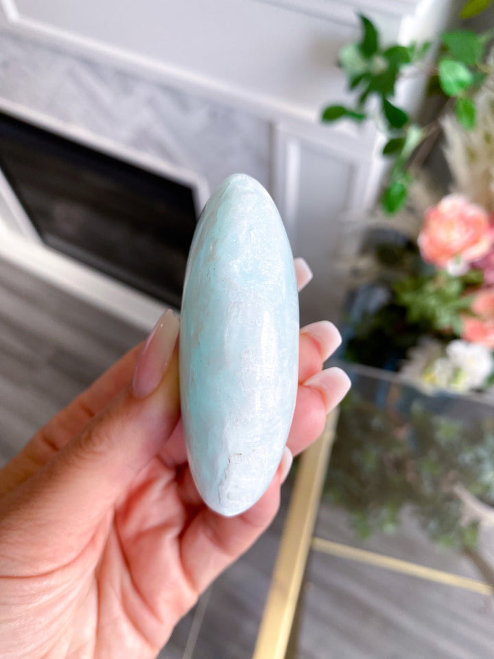 Imperfect Caribbean Calcite Palm Stone 