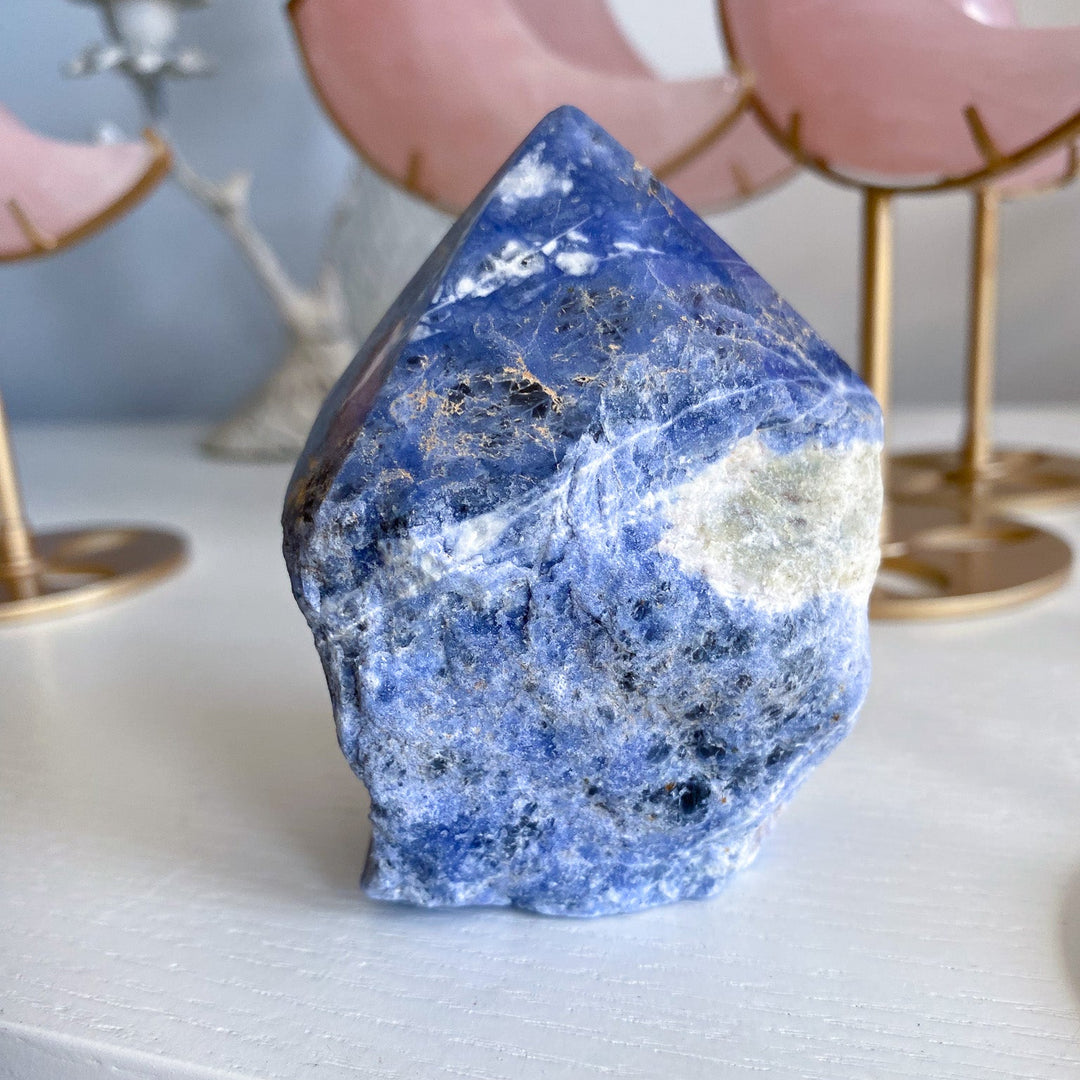 Large Sodalite Top Polish Point 