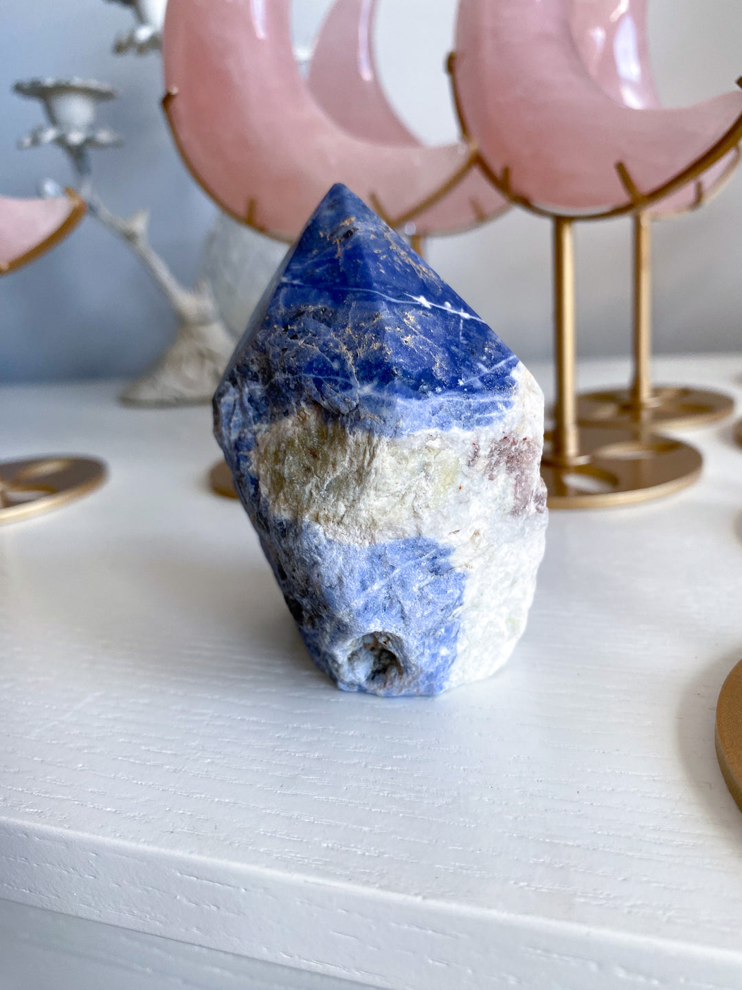 Large Sodalite Top Polish Point 