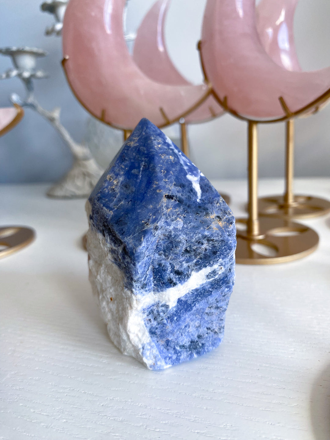Large Sodalite Top Polish Point 