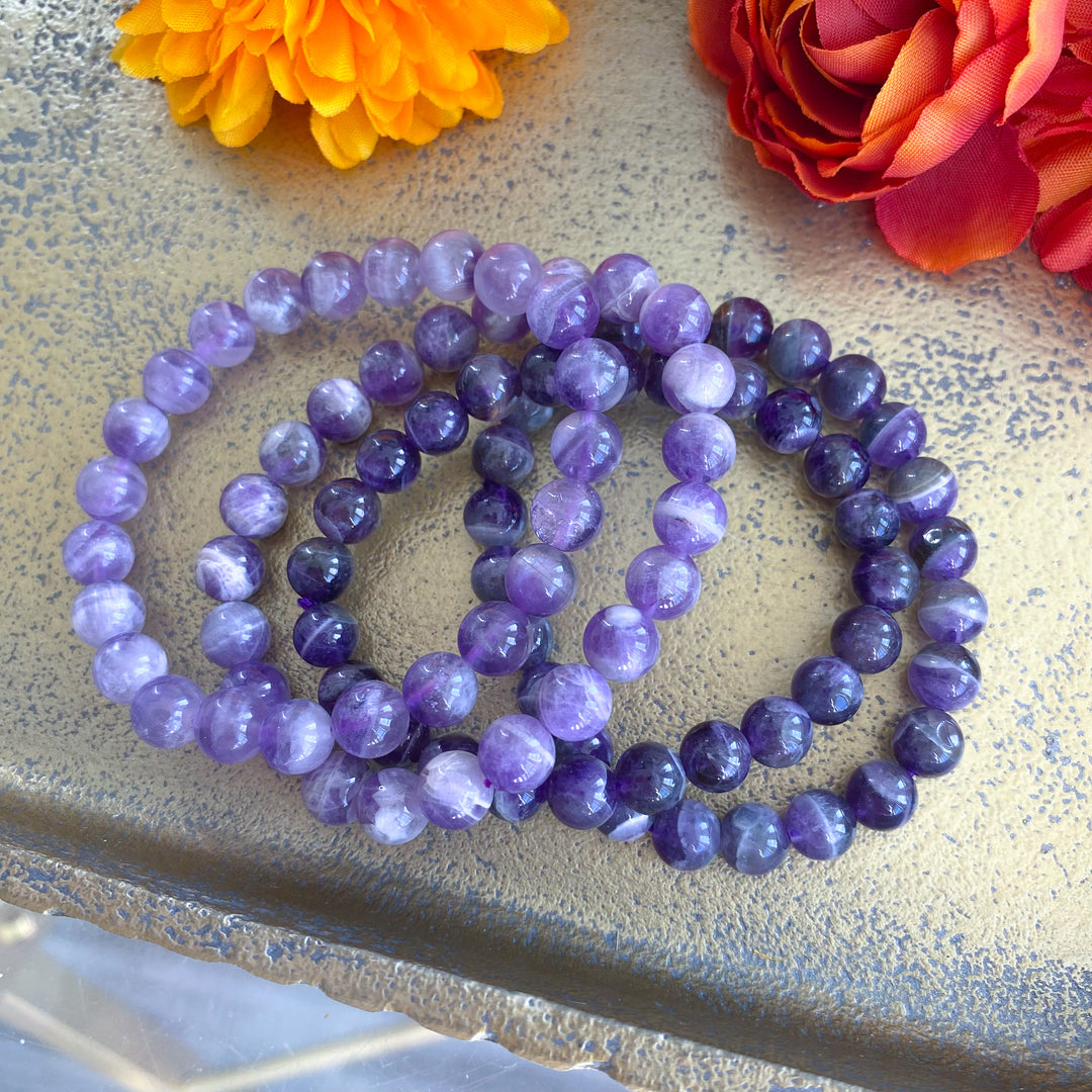 Dream Amethyst 8mm Bracelet - Light or Dark