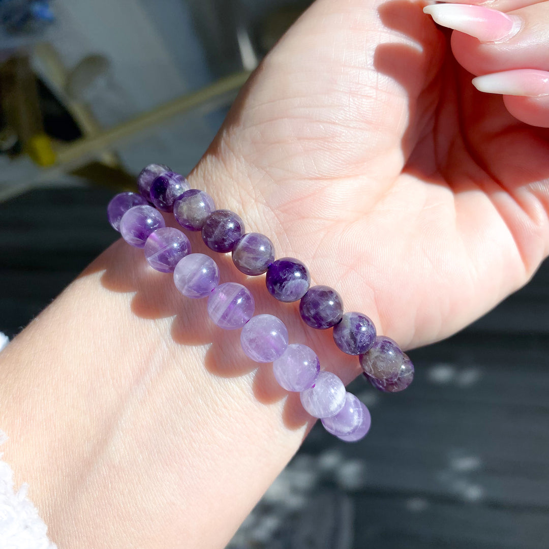 Dream Amethyst 8mm Bracelet - Light or Dark