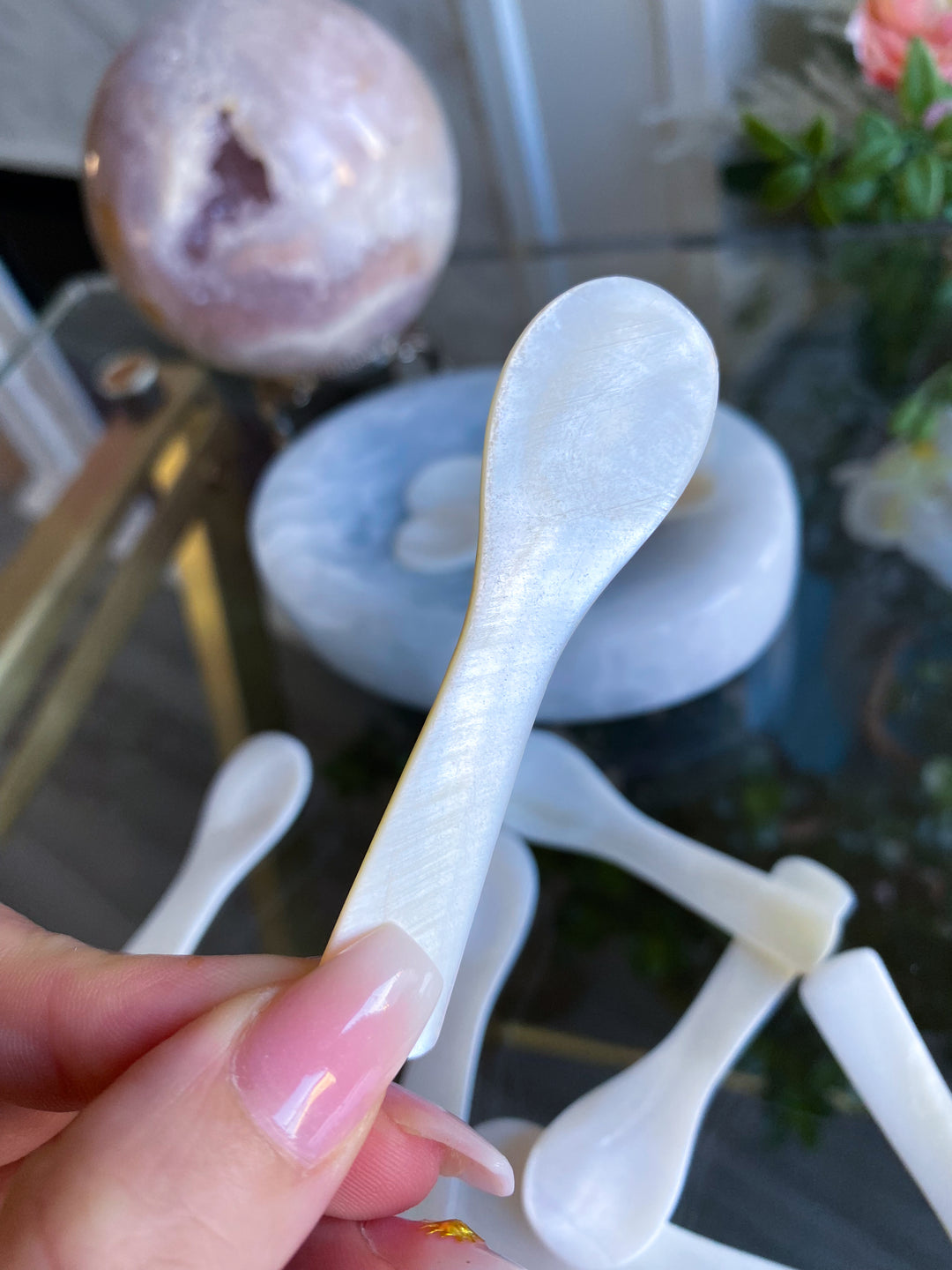 Mother of Pearl Altar Spoon