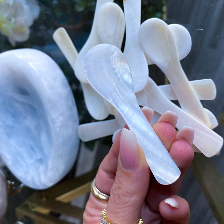 Mother of Pearl Altar Spoon
