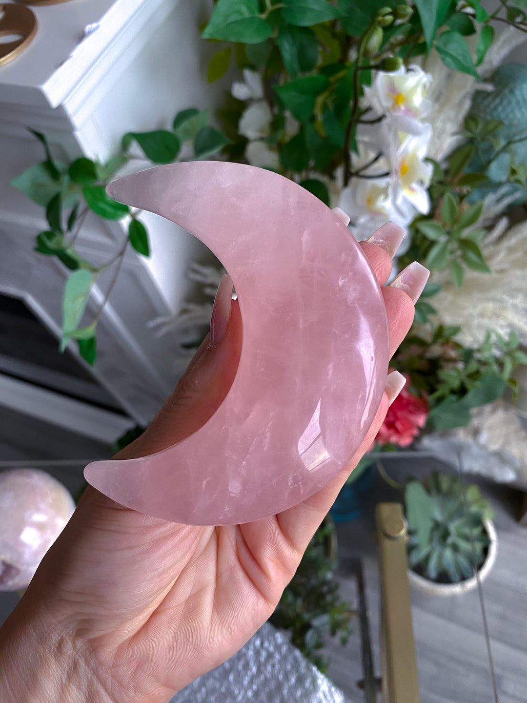 Rose Quartz Moon