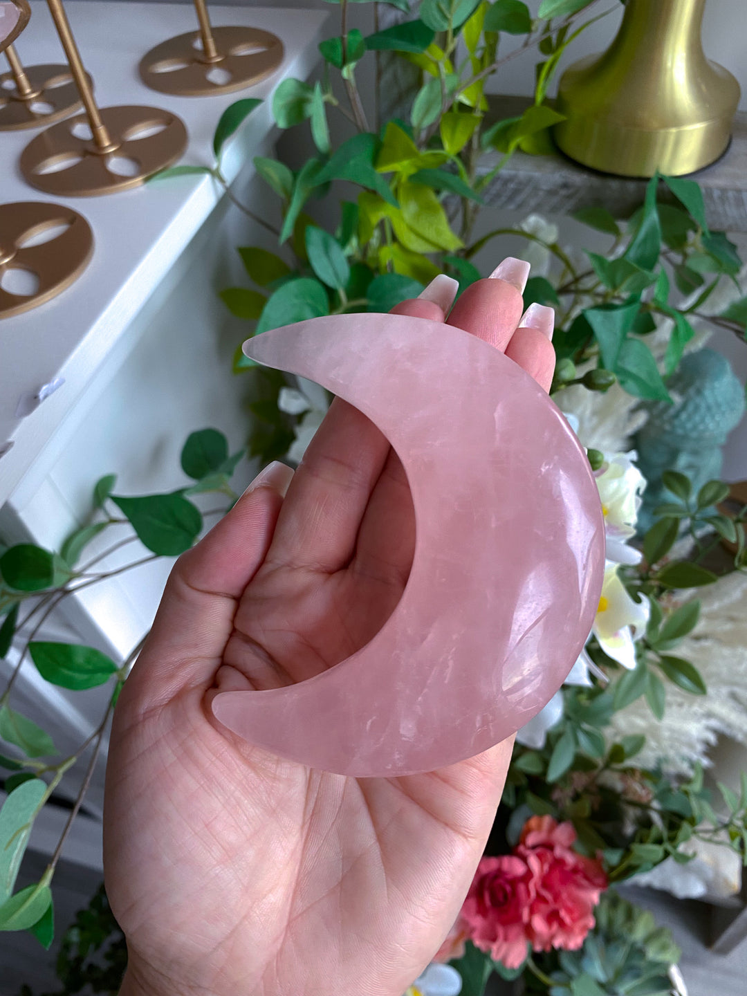 Rose Quartz Moon