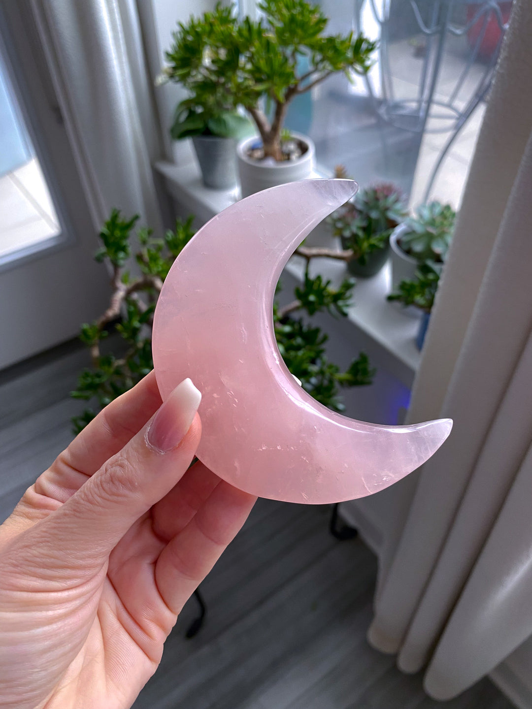 Rose Quartz Moon