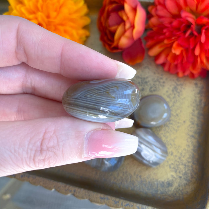 Yellow Banded Agate Tumble