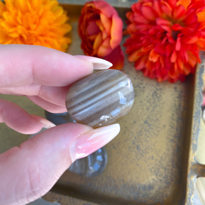 Yellow Banded Agate Tumble