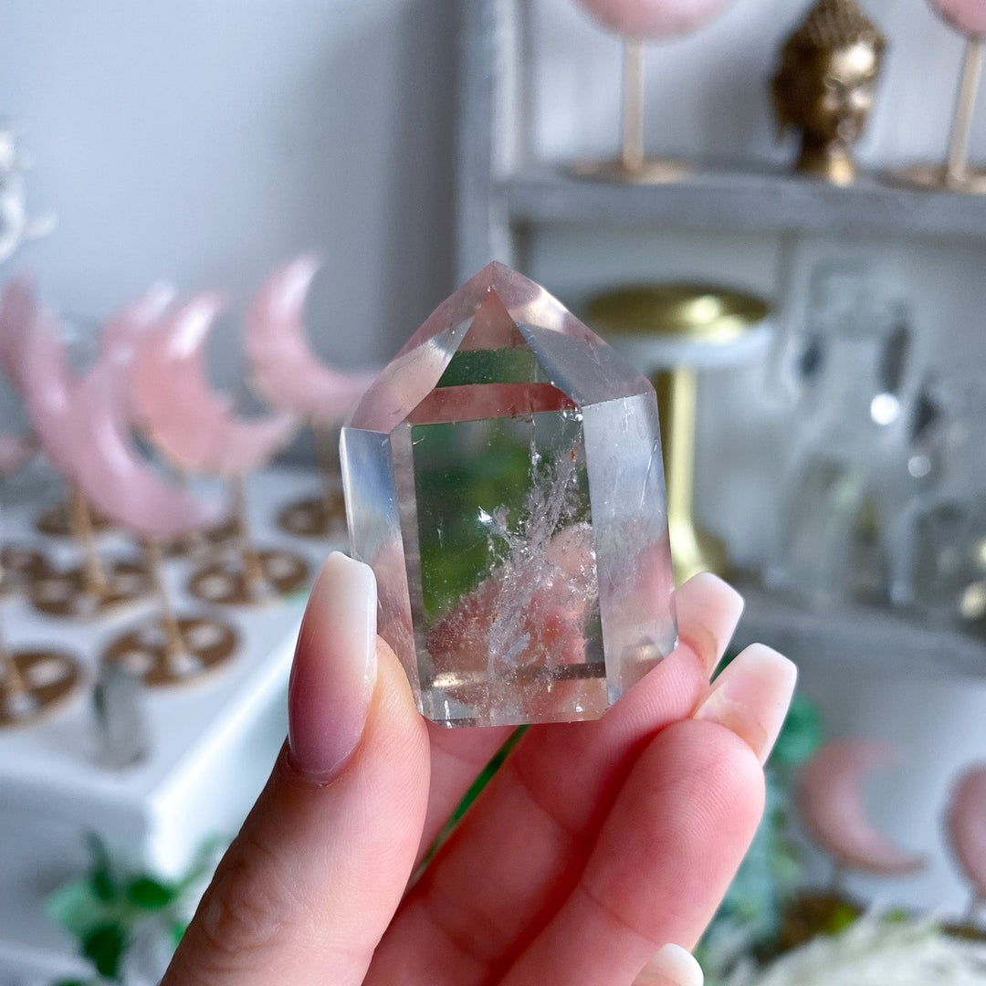Small Natural Citrine Tower 