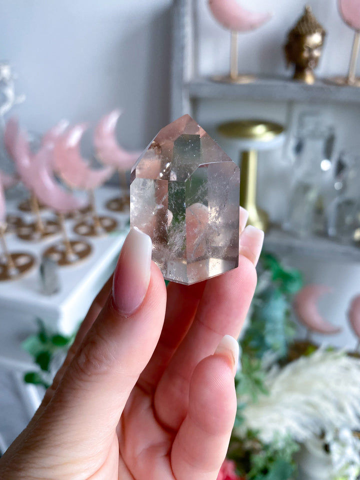 Small Natural Citrine Tower 