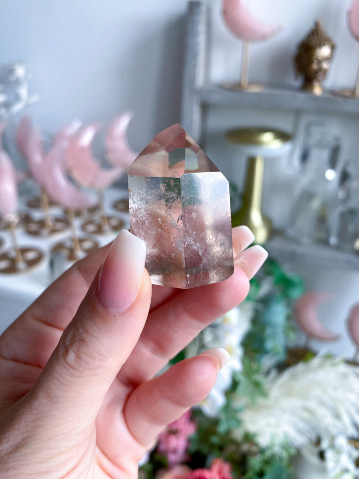 Small Natural Citrine Tower 