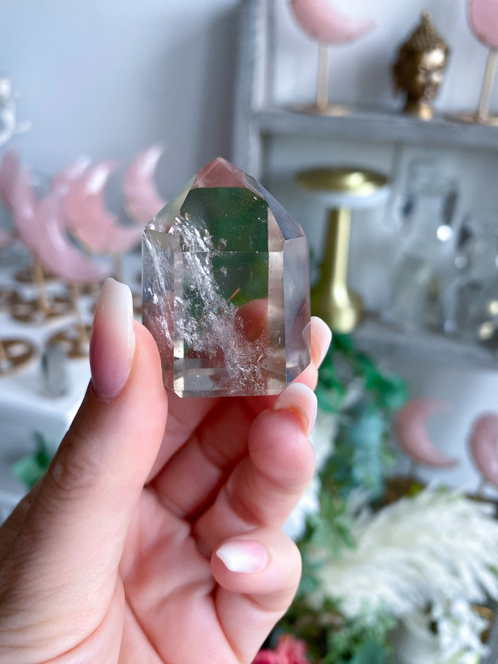 Small Natural Citrine Tower 