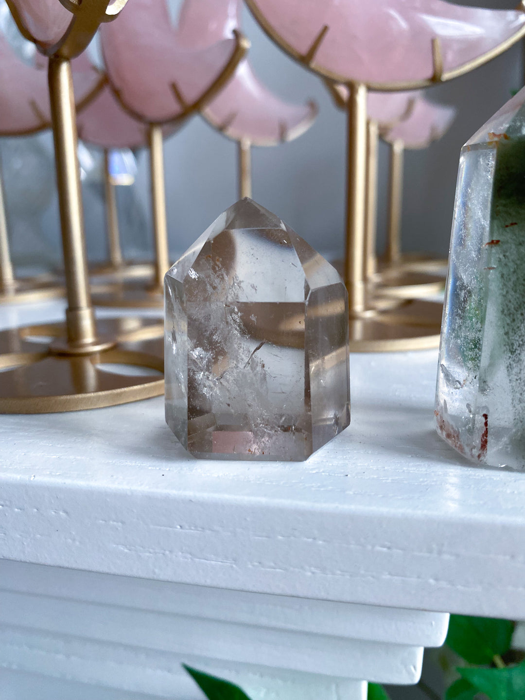 Small Natural Citrine Tower 