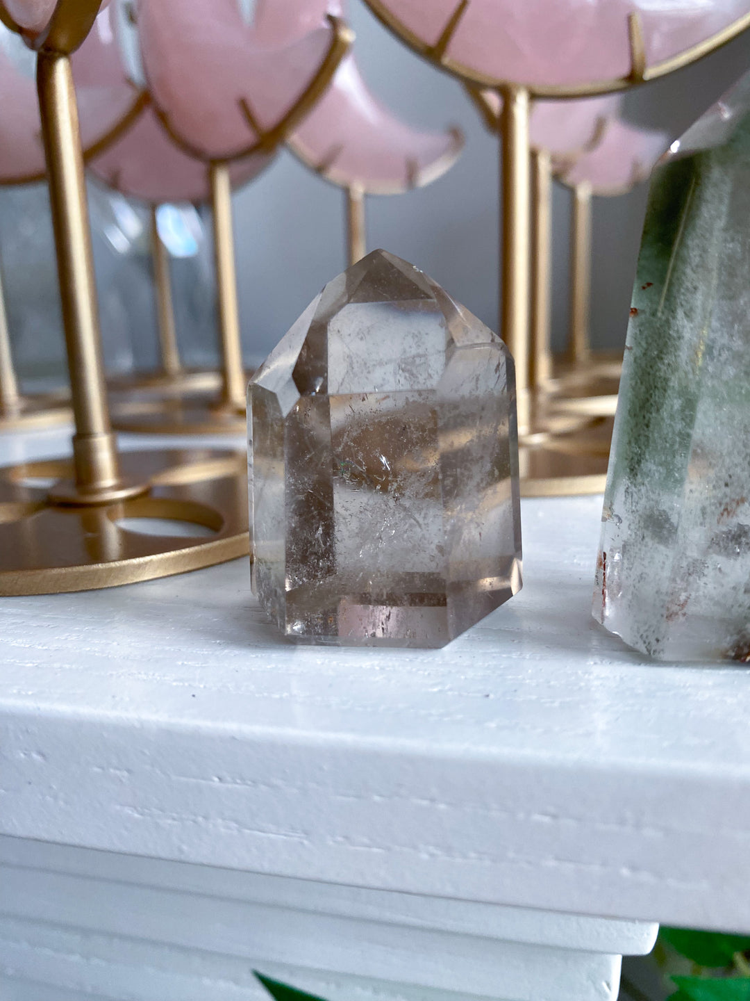 Small Natural Citrine Tower 