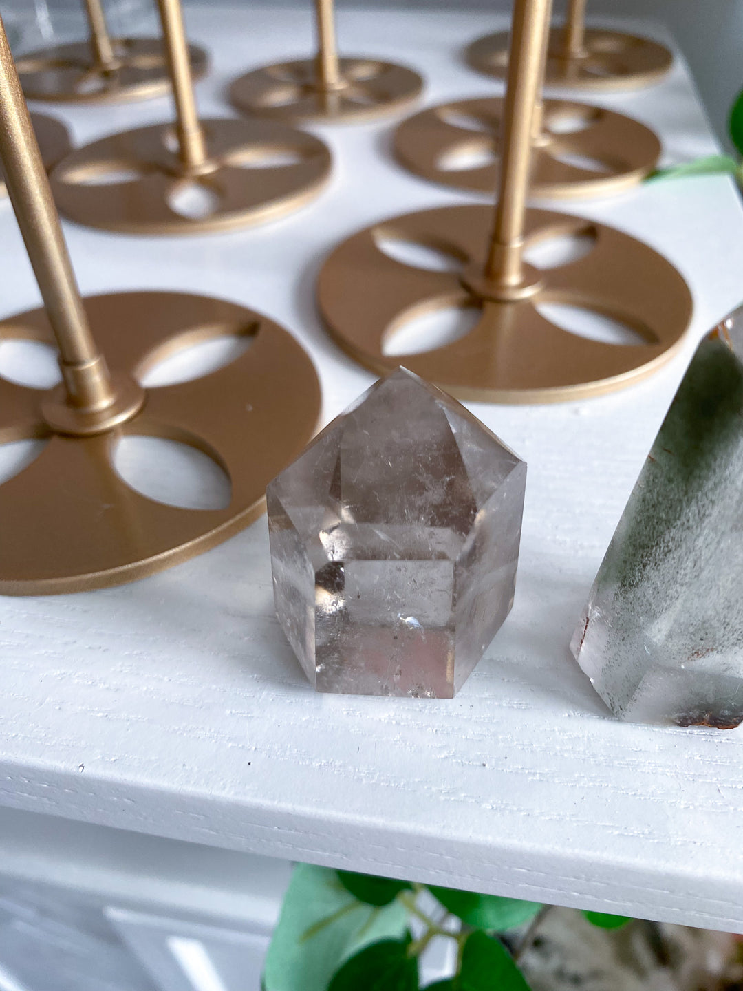Small Natural Citrine Tower 