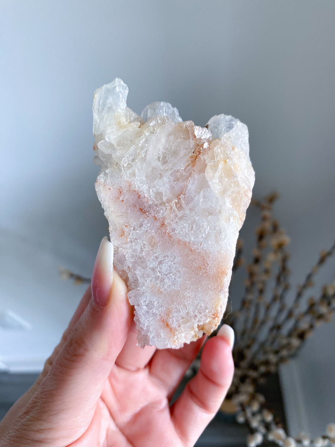 Light Pink Amethyst Slab Slice - Get Exact Item