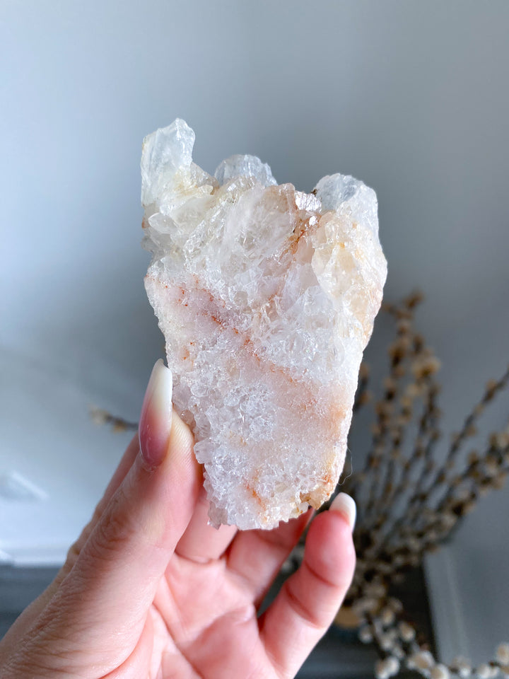 Light Pink Amethyst Slab Slice - Get Exact Item