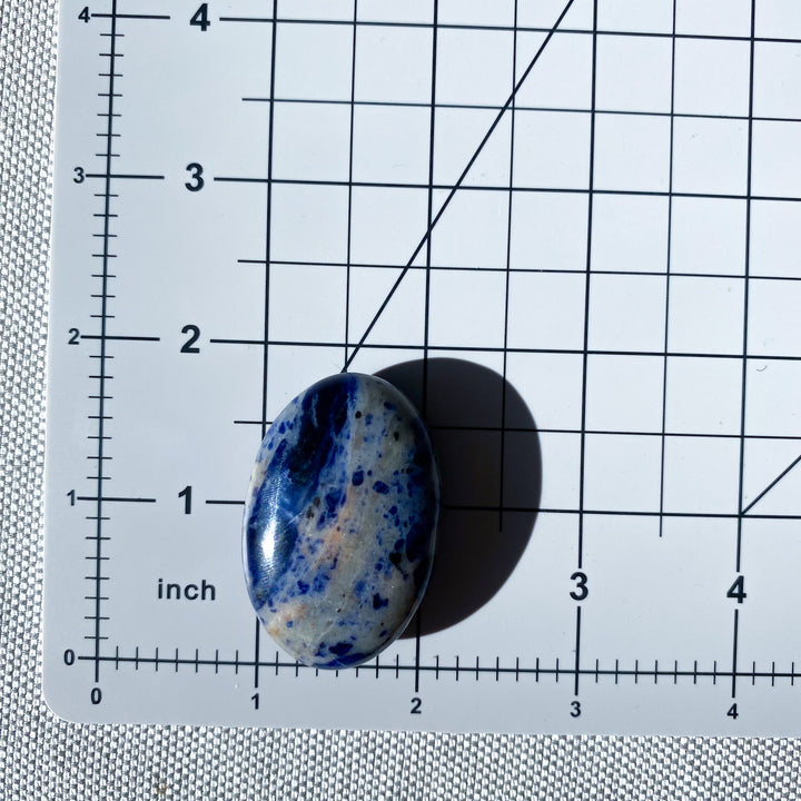 Small Sodalite Palm Stone 