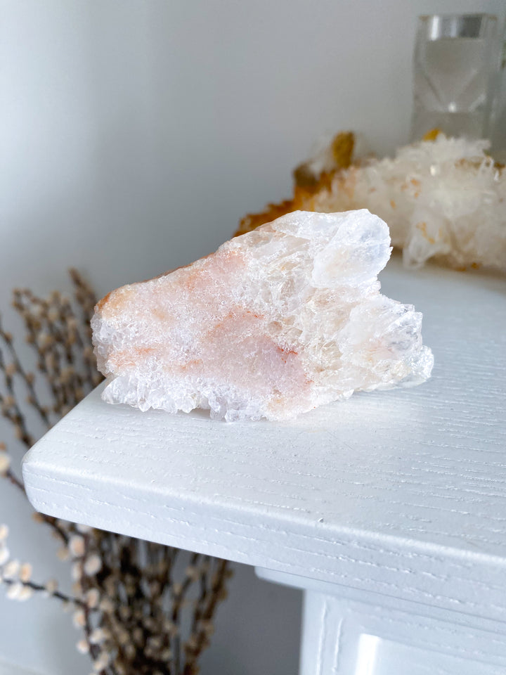 Light Pink Amethyst Slab Slice - Get Exact Item
