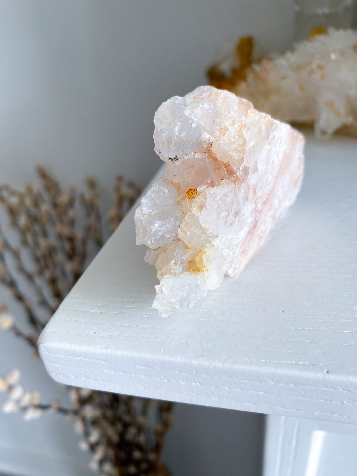 Light Pink Amethyst Slab Slice - Get Exact Item