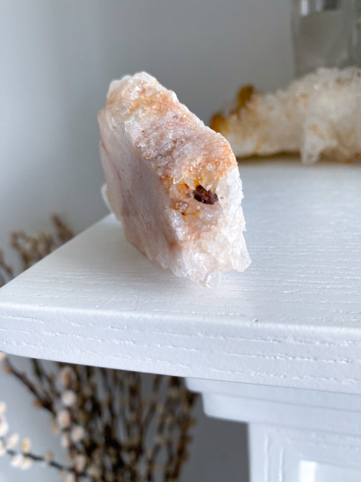 Light Pink Amethyst Slab Slice - Get Exact Item