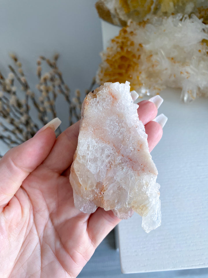 Light Pink Amethyst Slab Slice - Get Exact Item