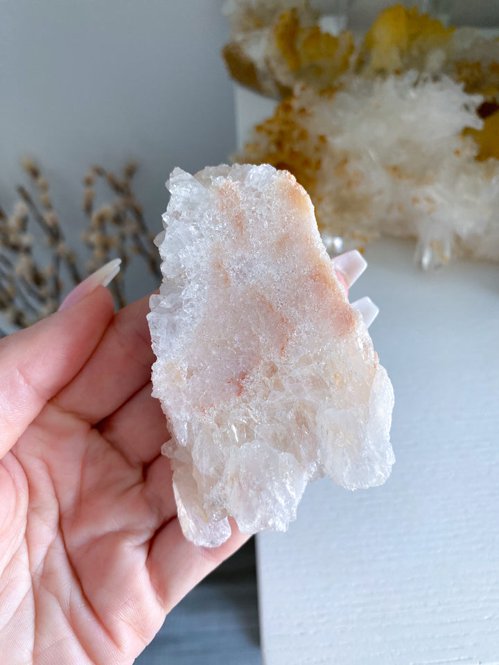 Light Pink Amethyst Slab Slice - Get Exact Item