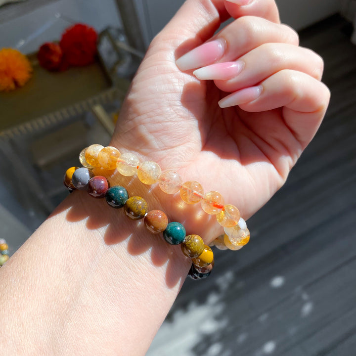 Citrine 8mm Bracelet