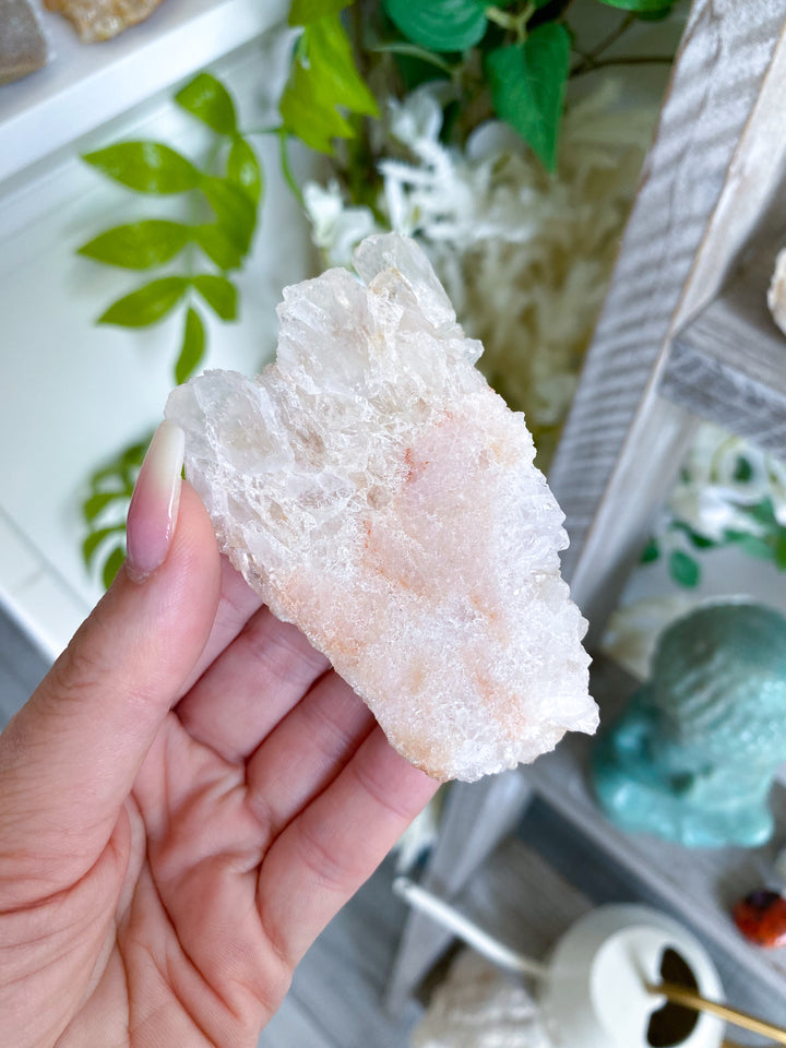 Light Pink Amethyst Slab Slice - Get Exact Item