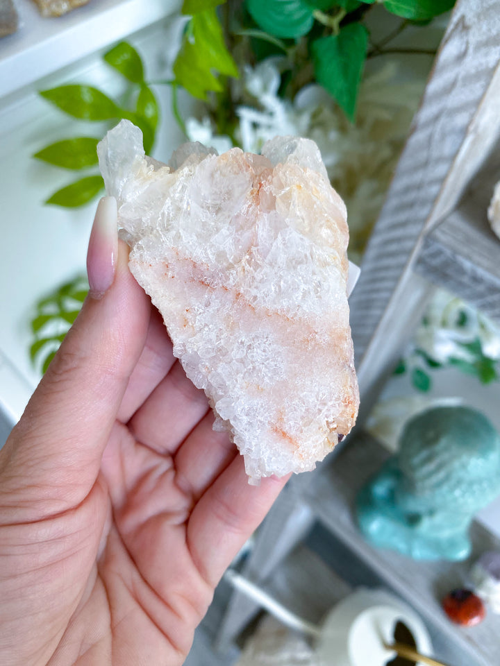 Light Pink Amethyst Slab Slice - Get Exact Item