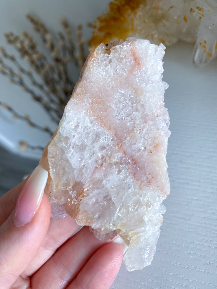 Light Pink Amethyst Slab Slice - Get Exact Item