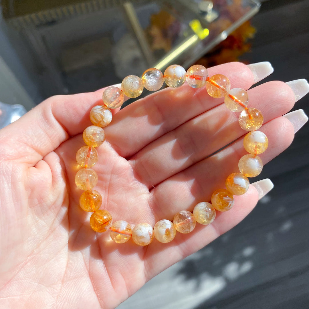 Citrine 8mm Bracelet