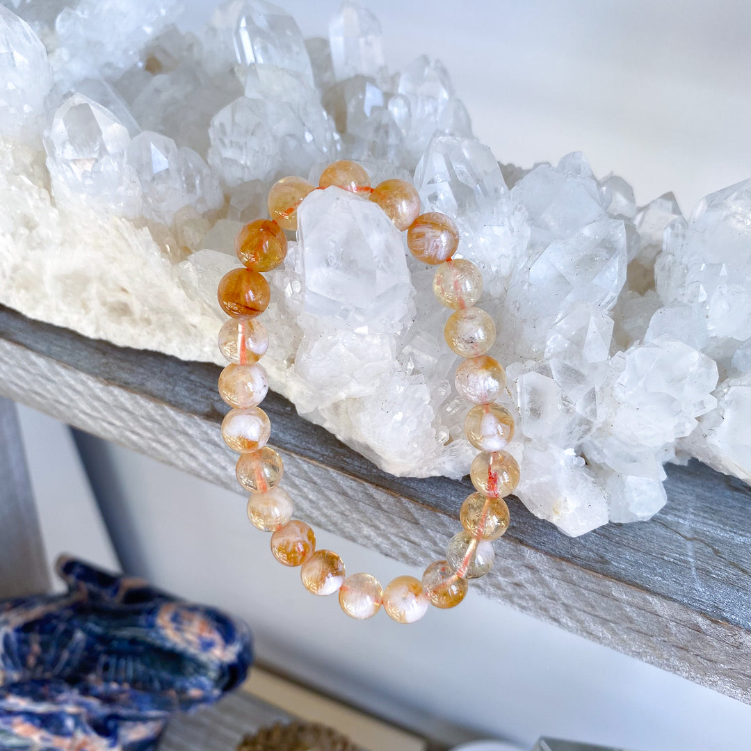Citrine 8mm Bracelet