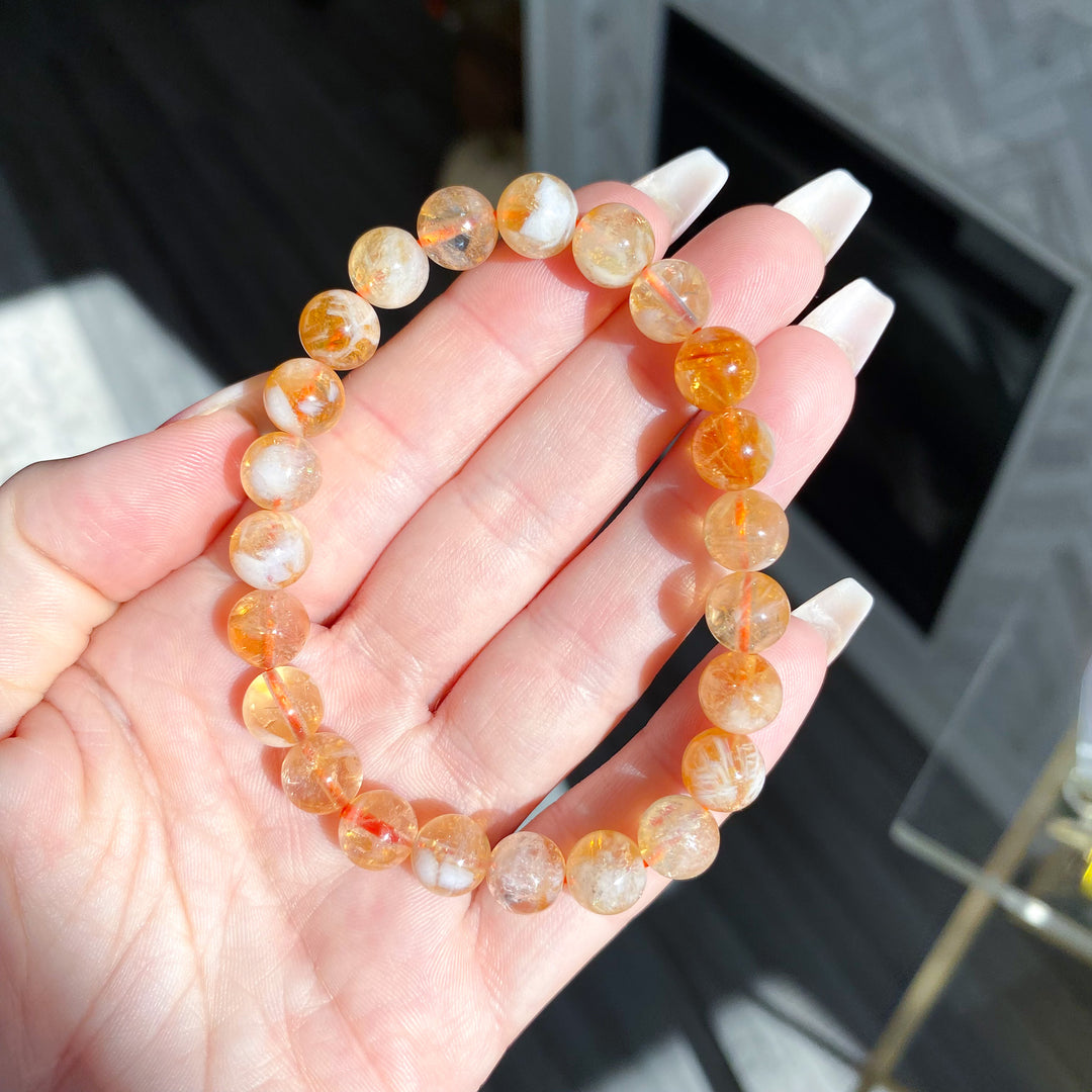 Citrine 8mm Bracelet