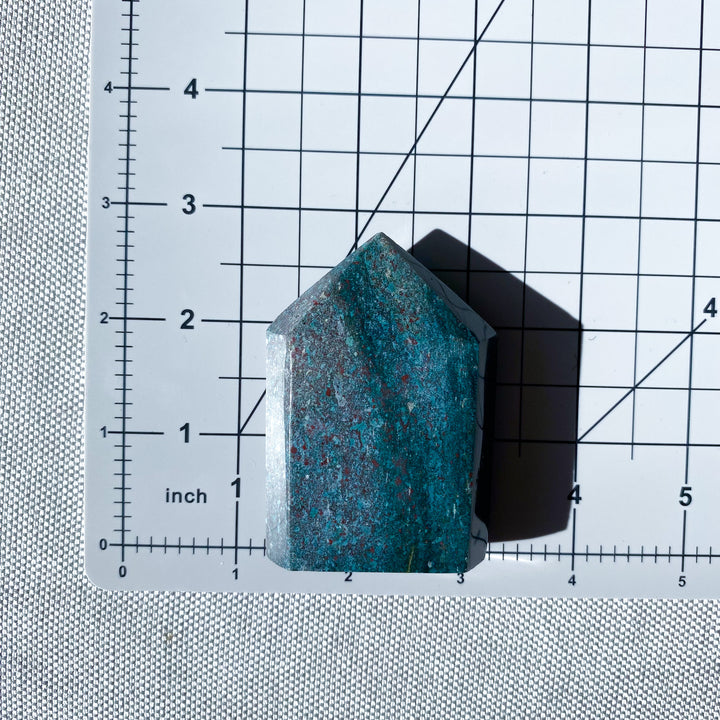 Indonesian Blood Jasper Domino Tower 
