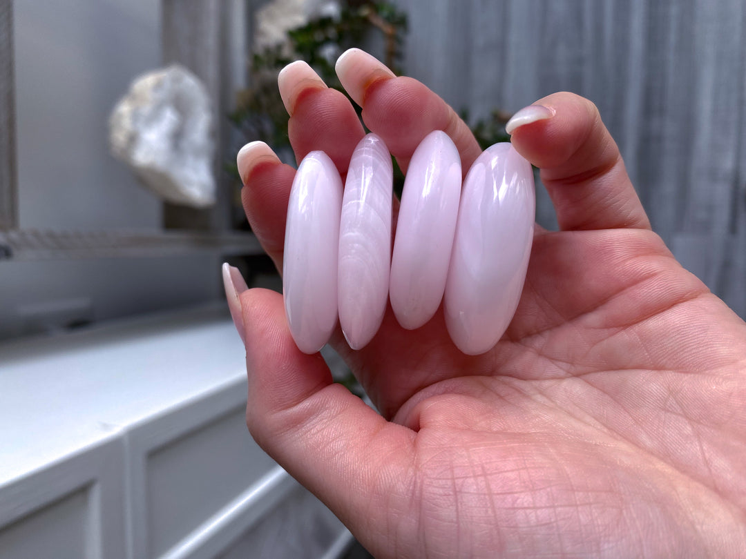 Pink Calcite Coin