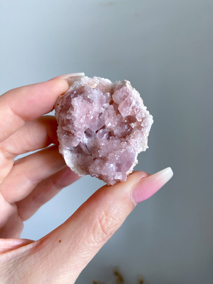 Small Pink Amethyst Cluster #16